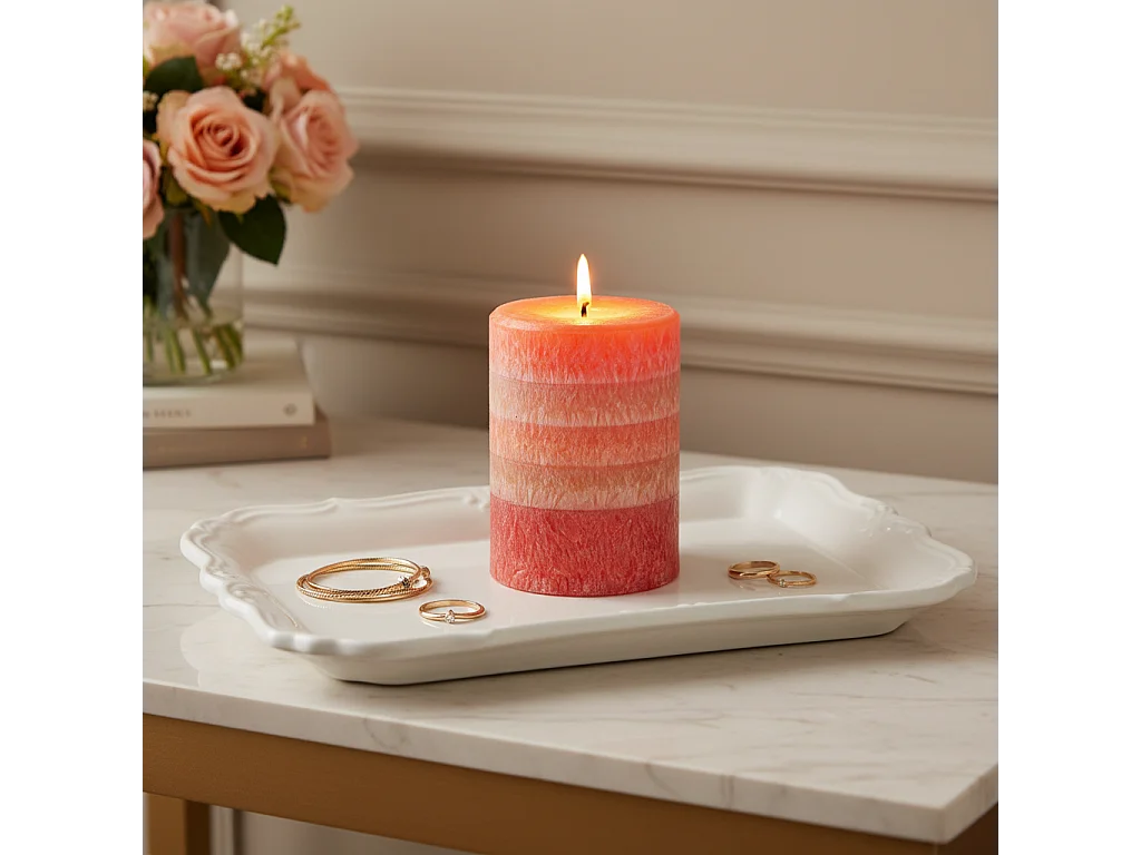 Bougie Parfumée Multi 350g - Rouge