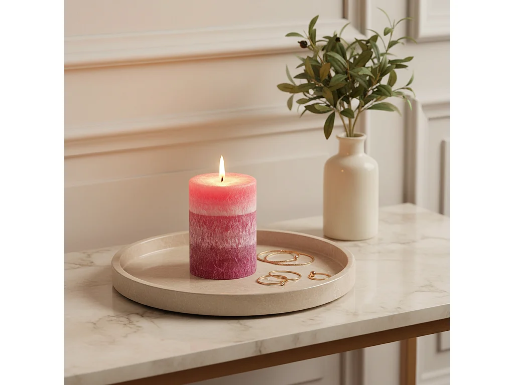 Bougie Parfumée Multi 350g - Rose