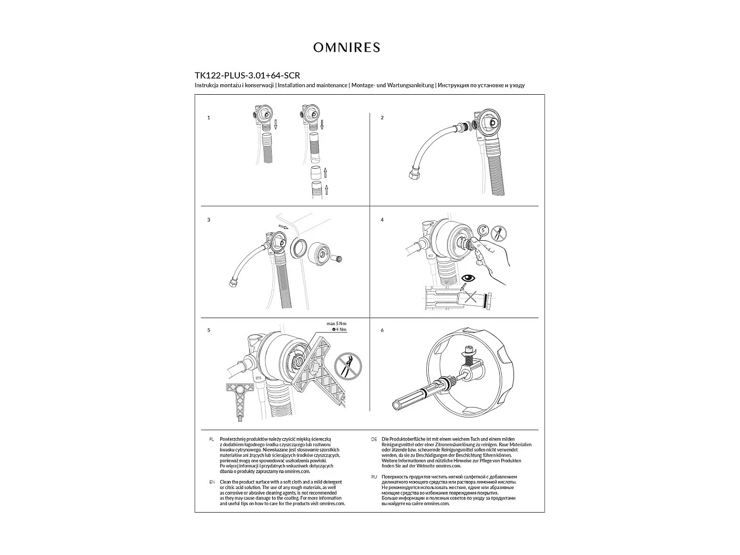 Ensemble de vidange de baignoire avec bonde extra-plat en laiton - Chrome