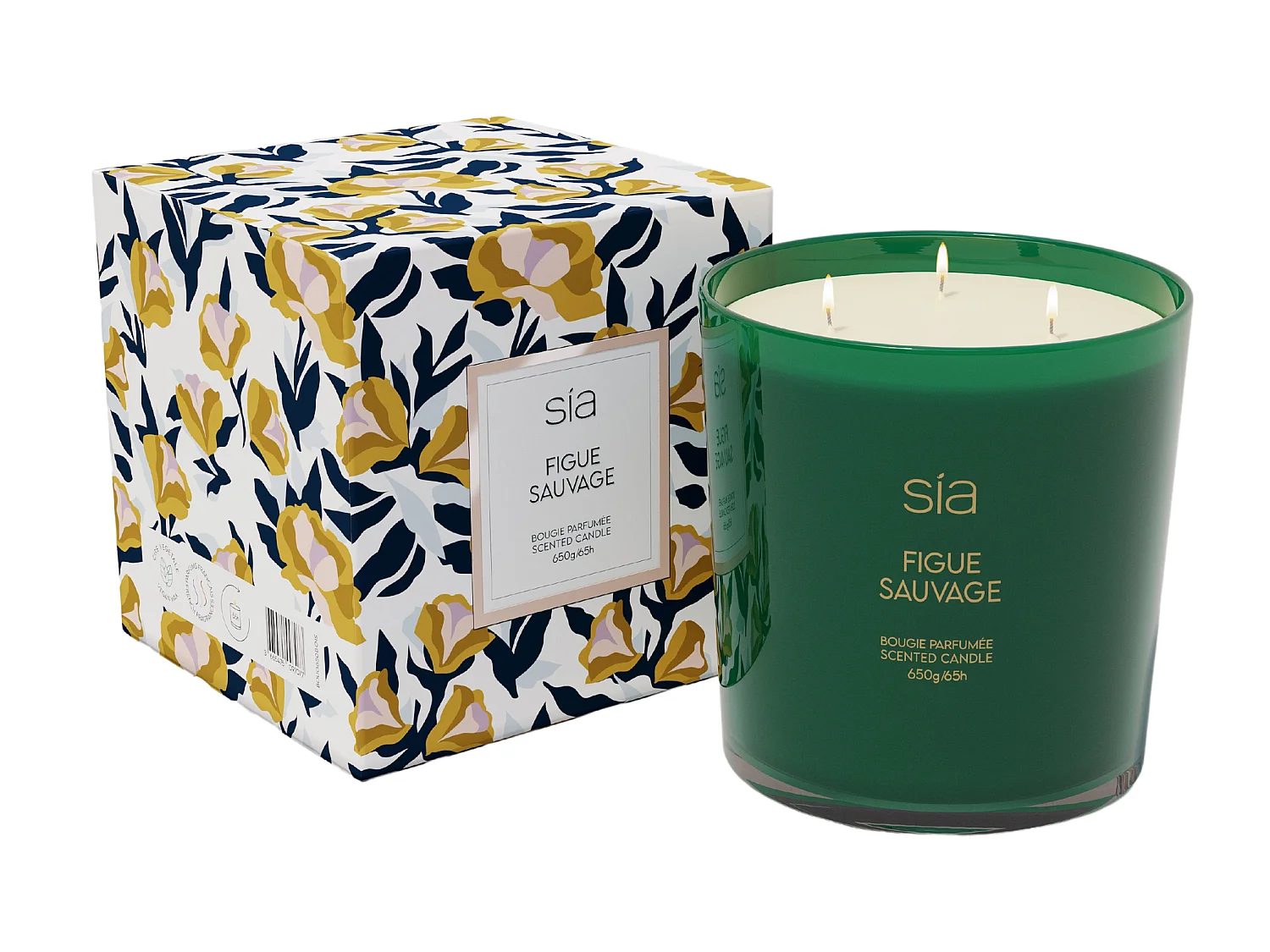 Bougie parfumée - Figue sauvage M