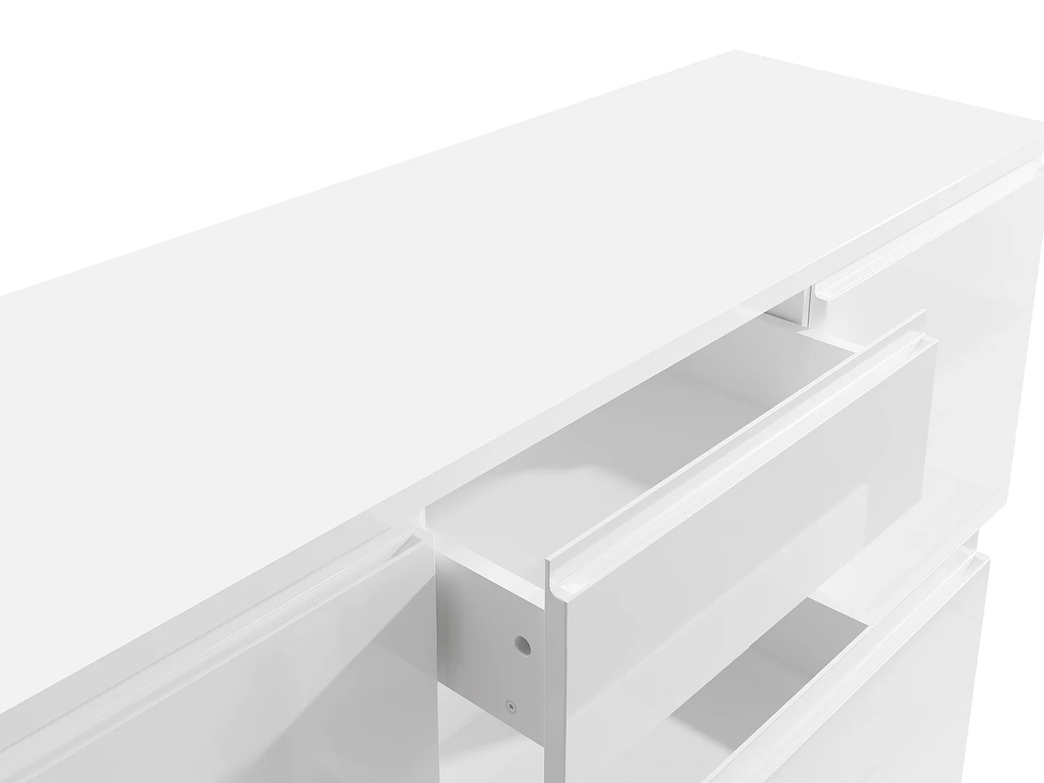 Tvättställsskåp väggmonterad vit 150 cm JIMENA II