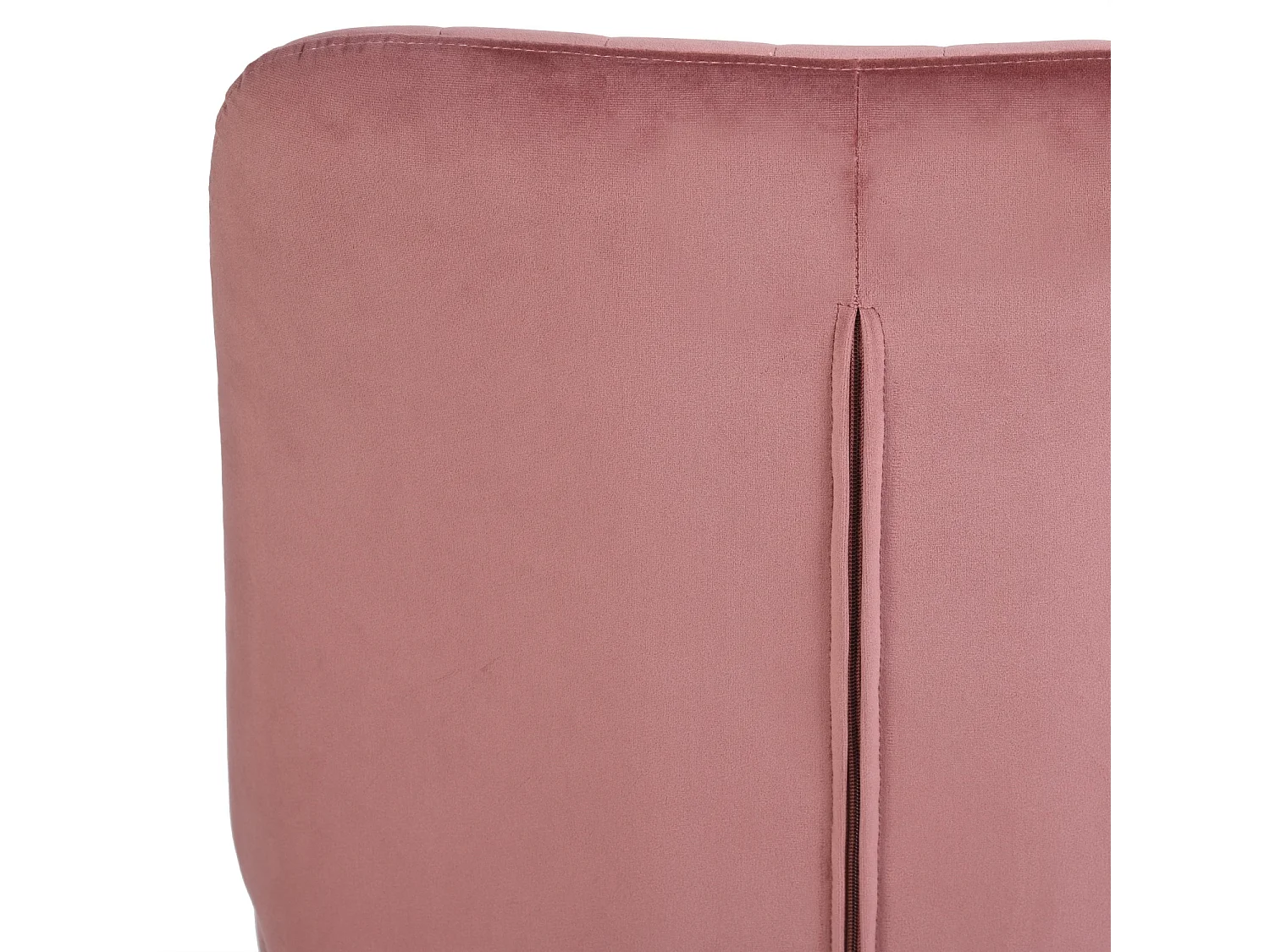 Fauteuil à bascule rocking chair tissu rose ERSKINE KD PINK
