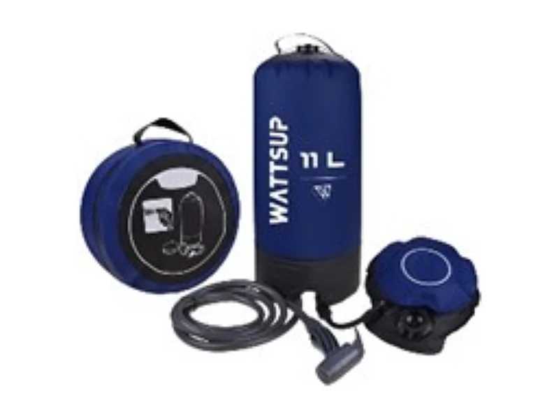Chuveiro de pressão solar WattSUP 11L - Tamanho da mangueira: 200 cm - Depósito: 40 cm - Bleu