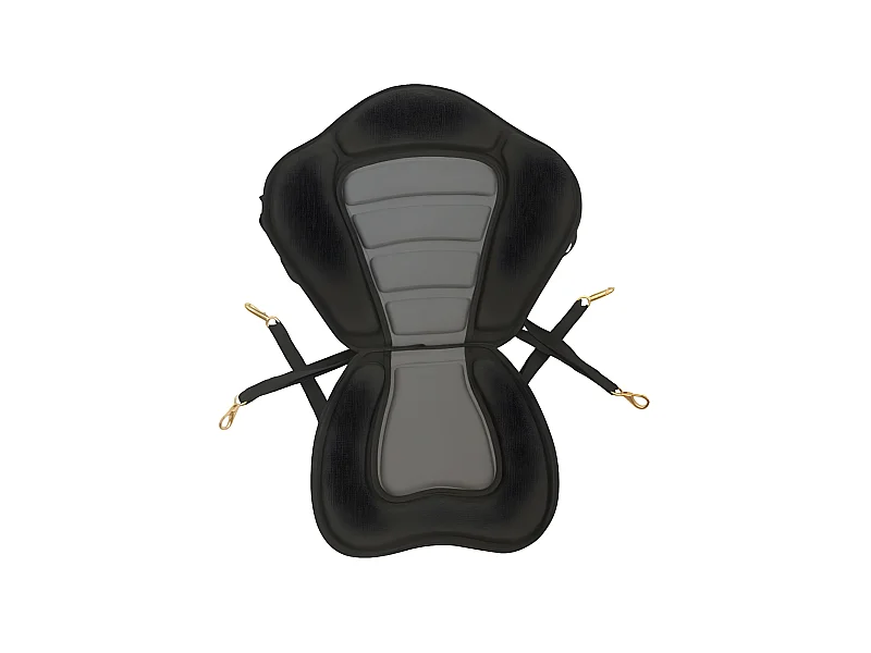 Kayak-Luxus-NEOPERN-Sitz Erwachsene Universal, Schwarz, Einheitsgröße - SUP/Kajak