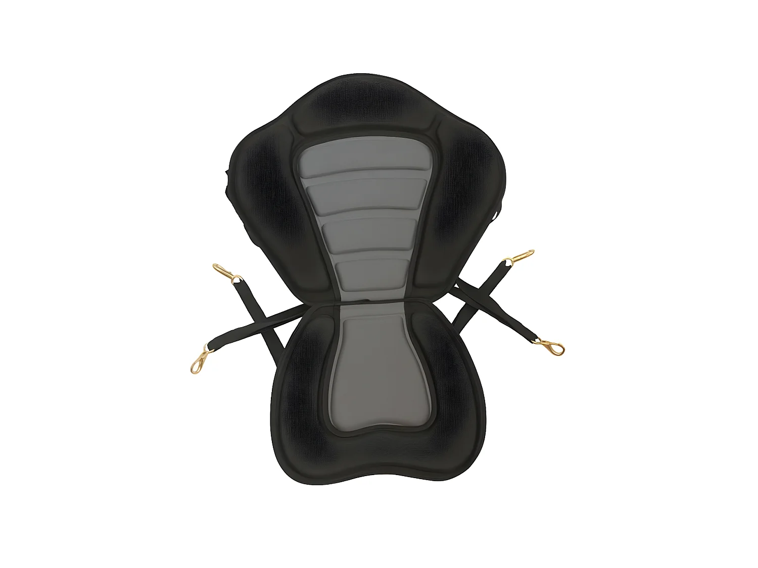 Sedile da kayak universale in neoprene deluxe per adulti, nero, taglia unica - SUP/Kayak