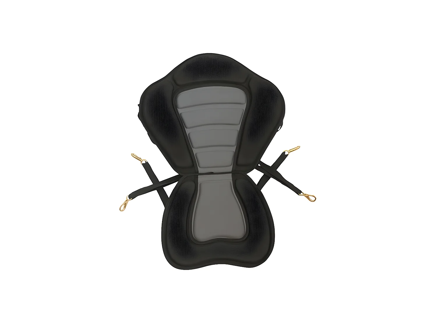 Siège Kayak-Luxe en NÉOPRÈNE Adulte universel , Noir, Taille Unique - SUP/Kayak