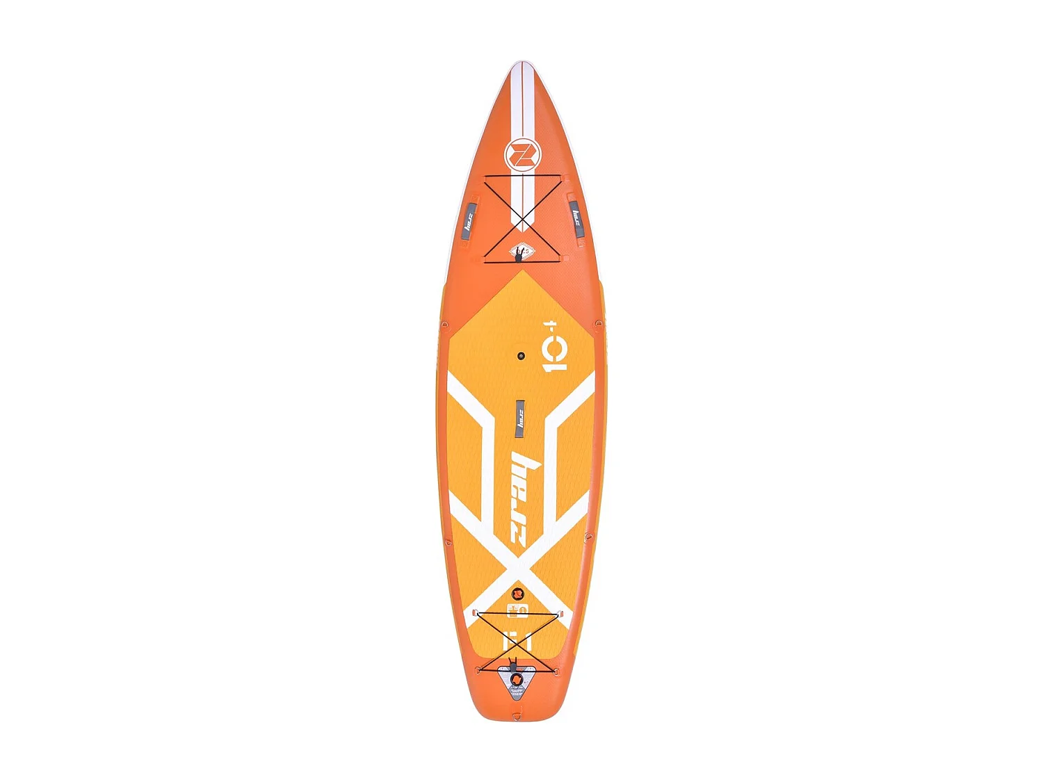 SUP Paddle Touring Fury 10'4 Zray - 315x84x15cm - DS Fusione a doppio strato + doppia camera + opzione windSUP - Confezione completa