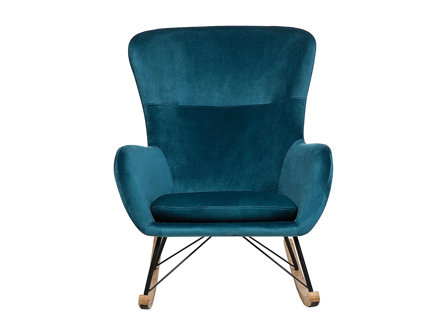 Fotel bujany ELLAN Welur Morski