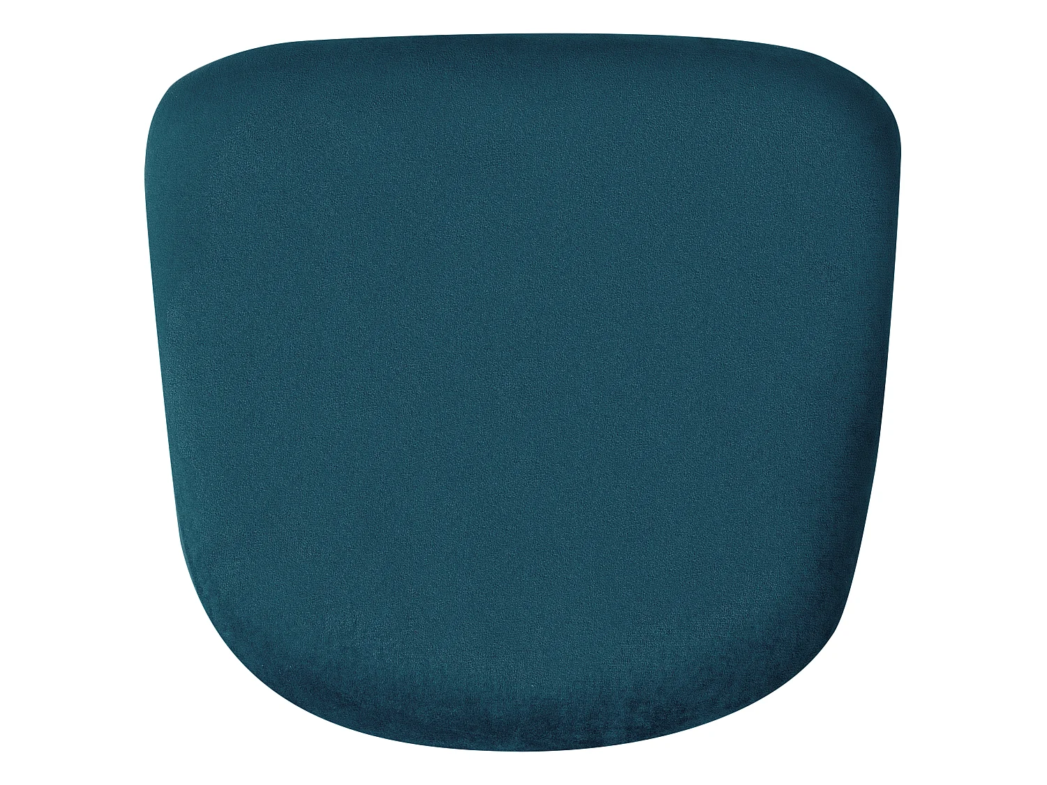 Fauteuil à bascule ELLAN Velours Bleu azur