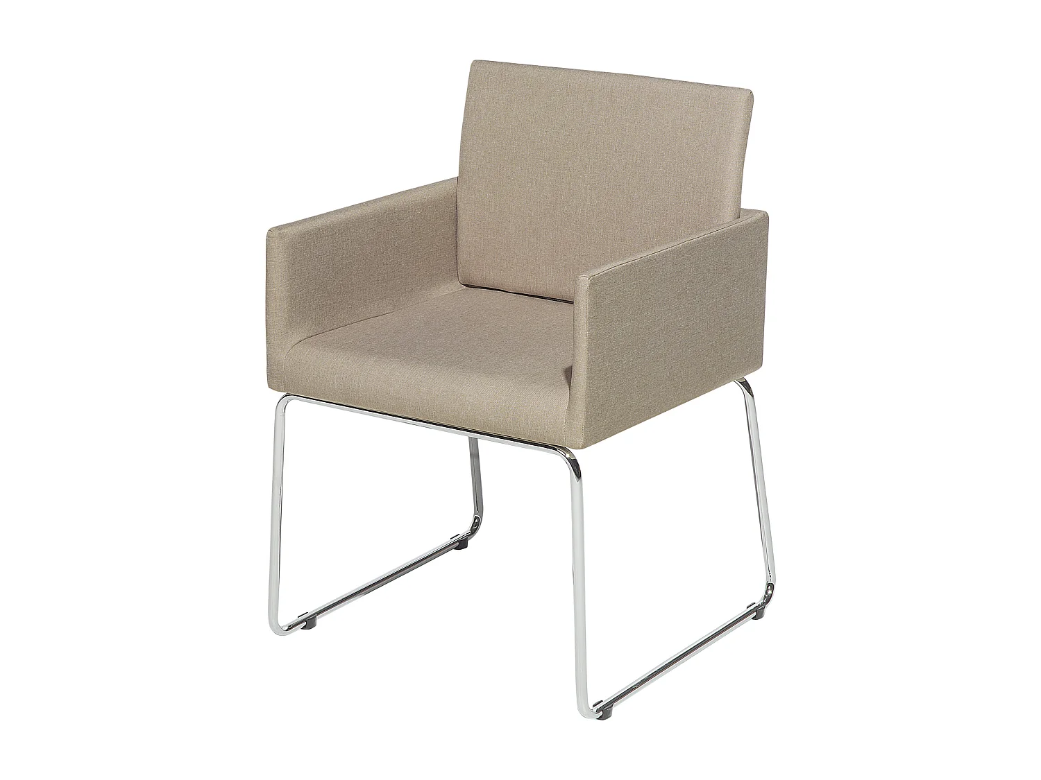 Set van 2 eetkamerstoelen GOMEZ Beige