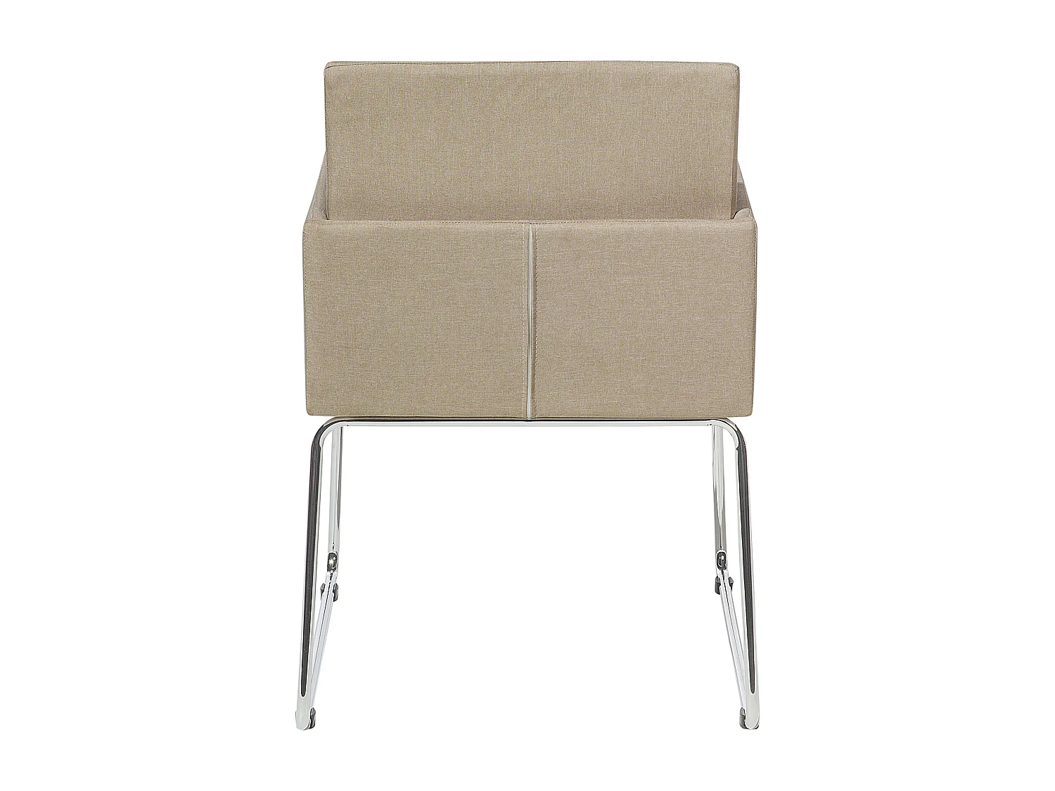 Set van 2 eetkamerstoelen GOMEZ Beige