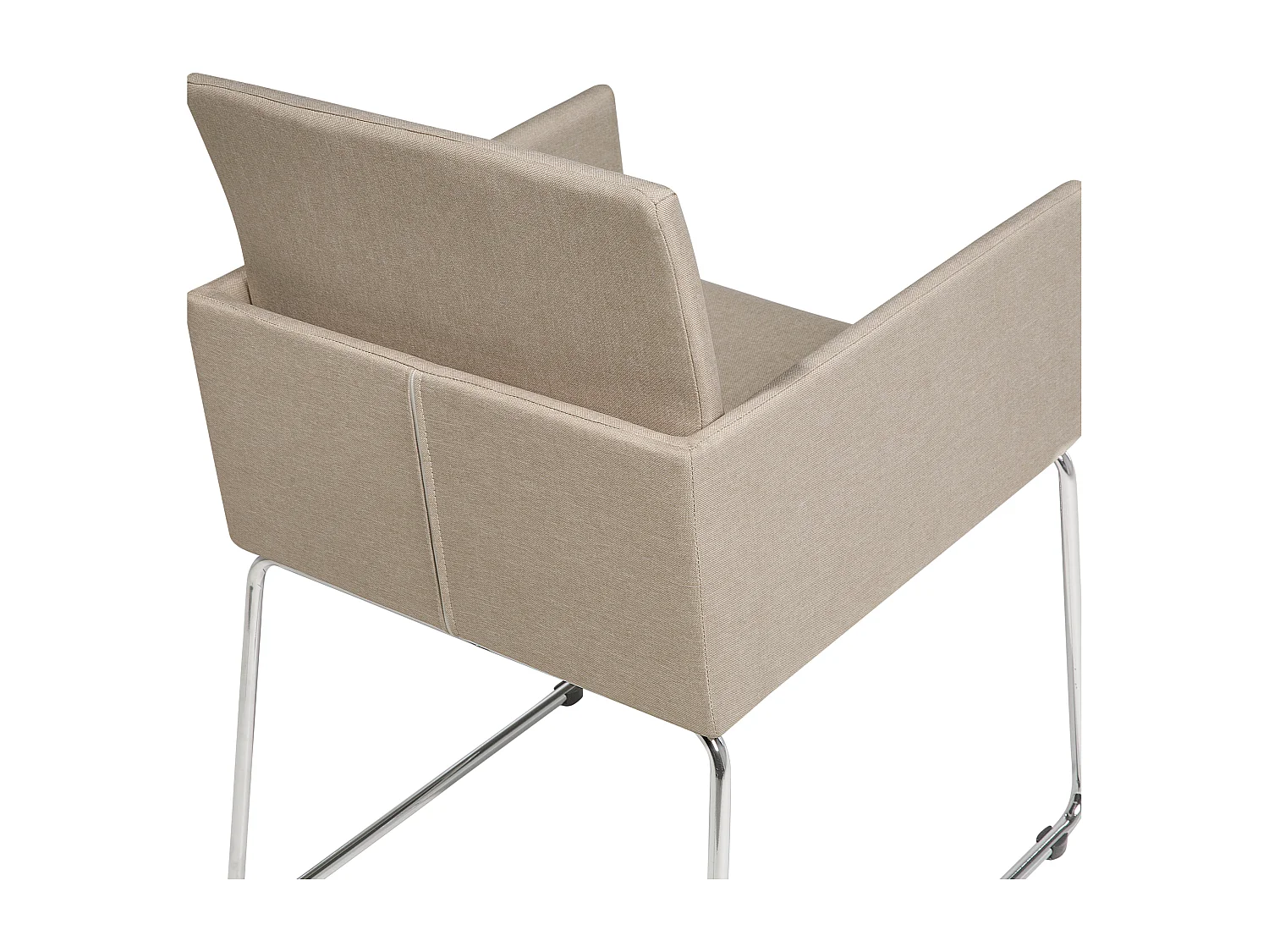 Set van 2 eetkamerstoelen GOMEZ Beige