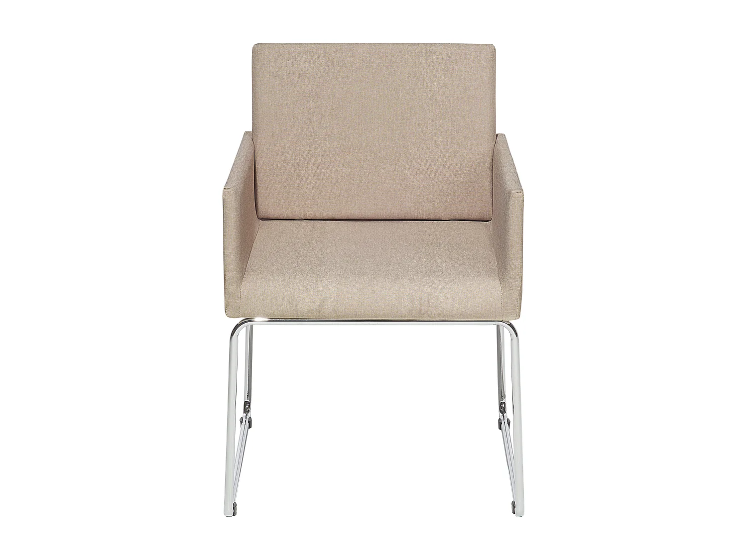 Set van 2 eetkamerstoelen GOMEZ Beige