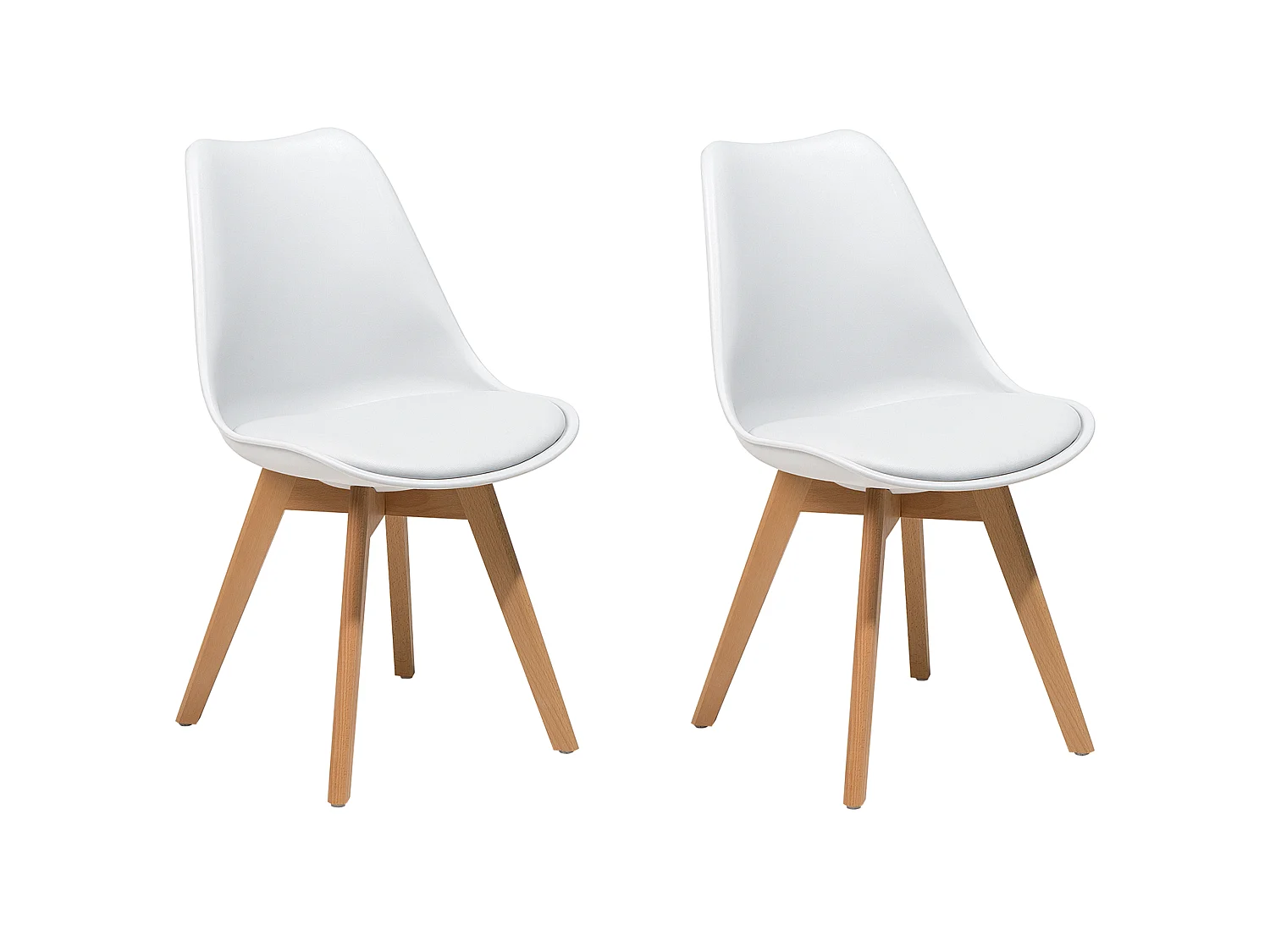 Set di 2 sedie da pranzo DAKOTA II Bianco