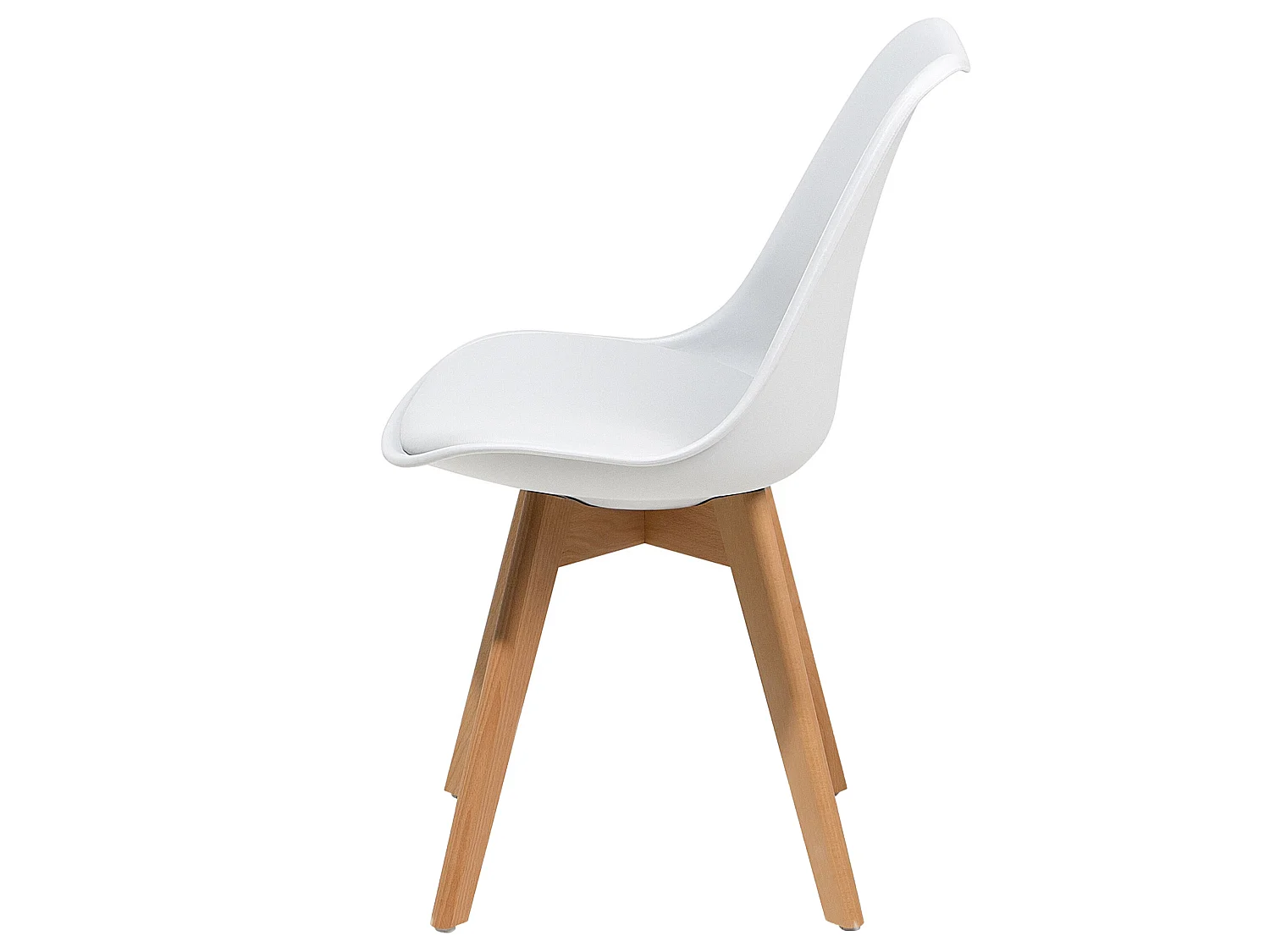 Lot de 2 chaises de salle à manger DAKOTA II Blanc