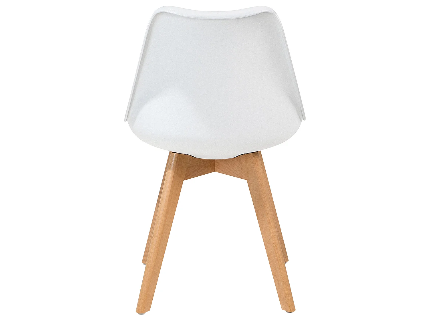Lot de 2 chaises de salle à manger DAKOTA II Blanc