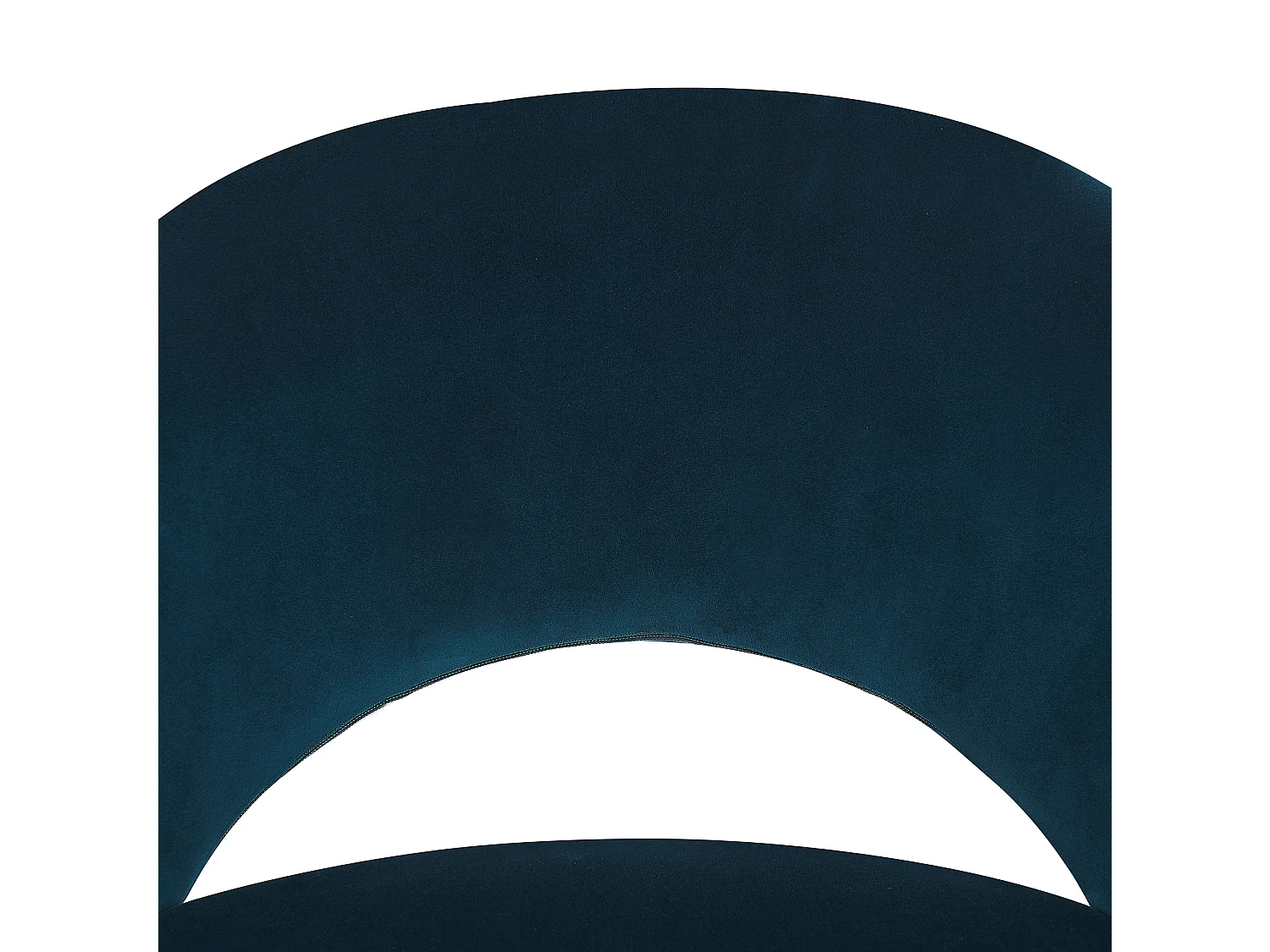 Zestaw 2 krzeseł do jadalni VIVIAN Welur Morski