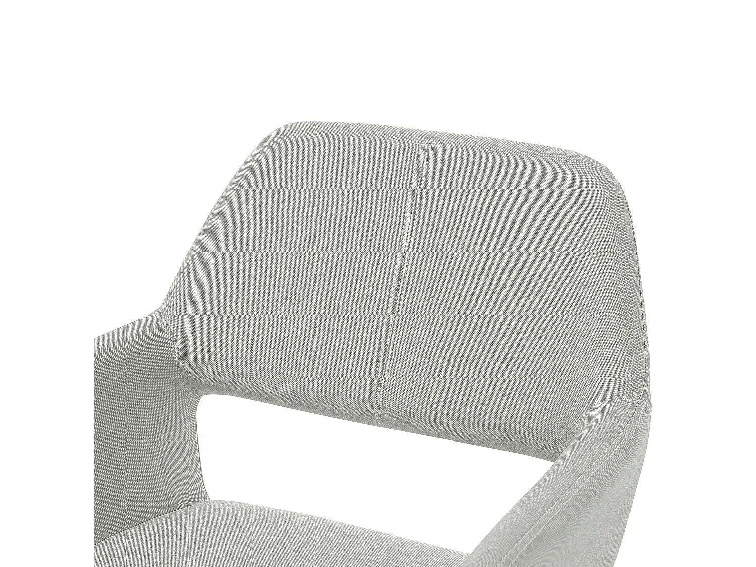 Lot de 2 chaises de salle à manger CHICAGO Gris clair