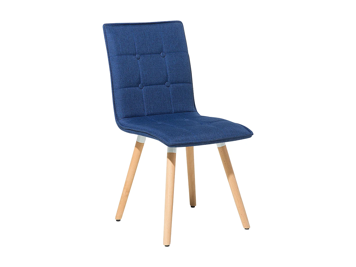 Set van 2 eetkamerstoelen BROOKLYN Marineblauw