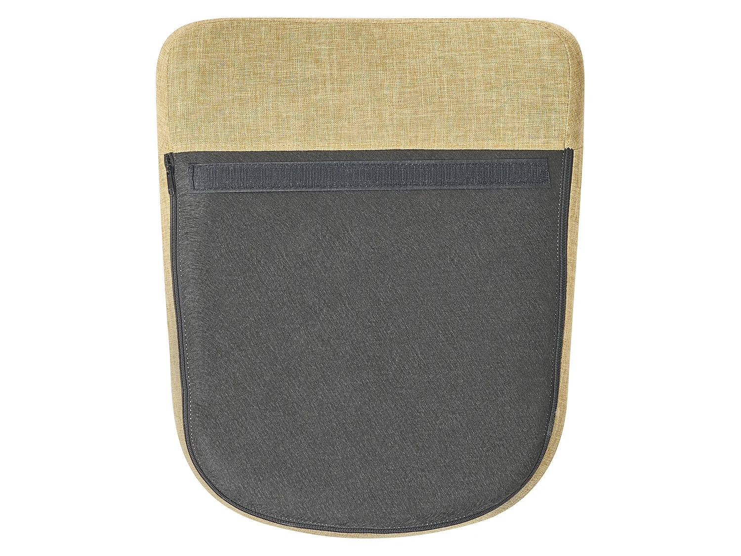 Rocking Chair ARRIE Fabric Yellow