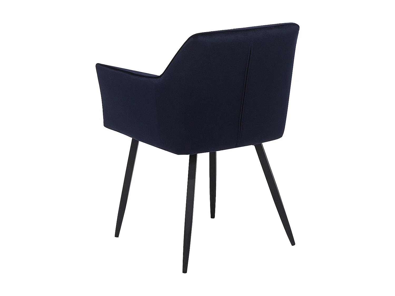 Conjunto de 2 cadeiras de jantar JASMIN Veludo Azul escuro