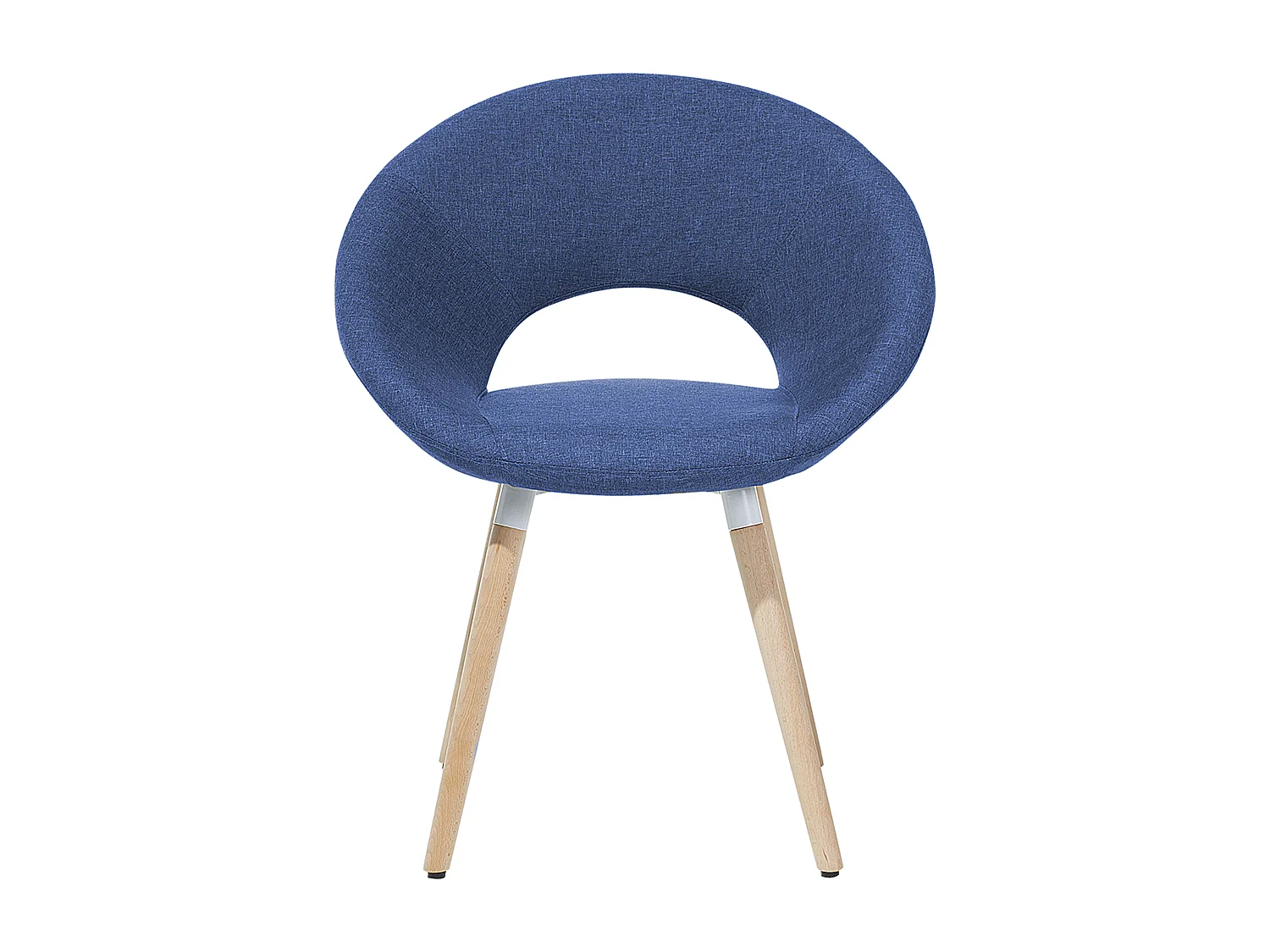 Lot de 2 chaises de salle à manger ROSLYN Bleu marine