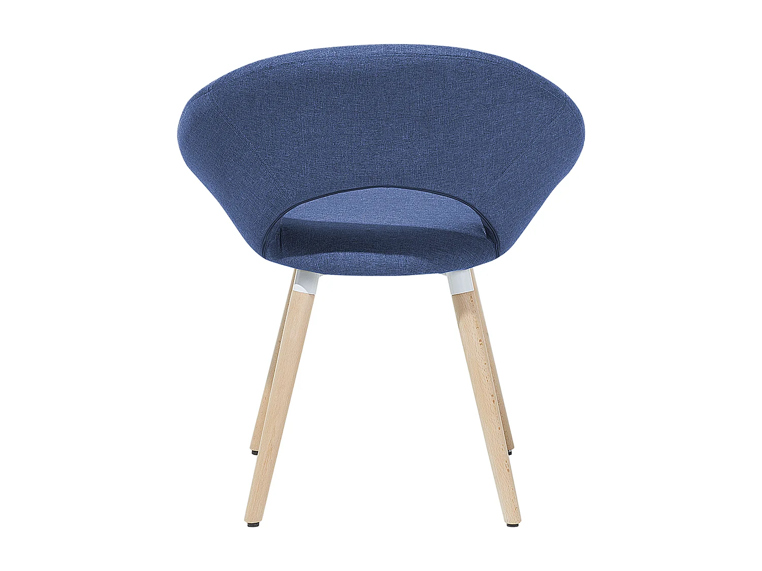 Lot de 2 chaises de salle à manger ROSLYN Bleu marine