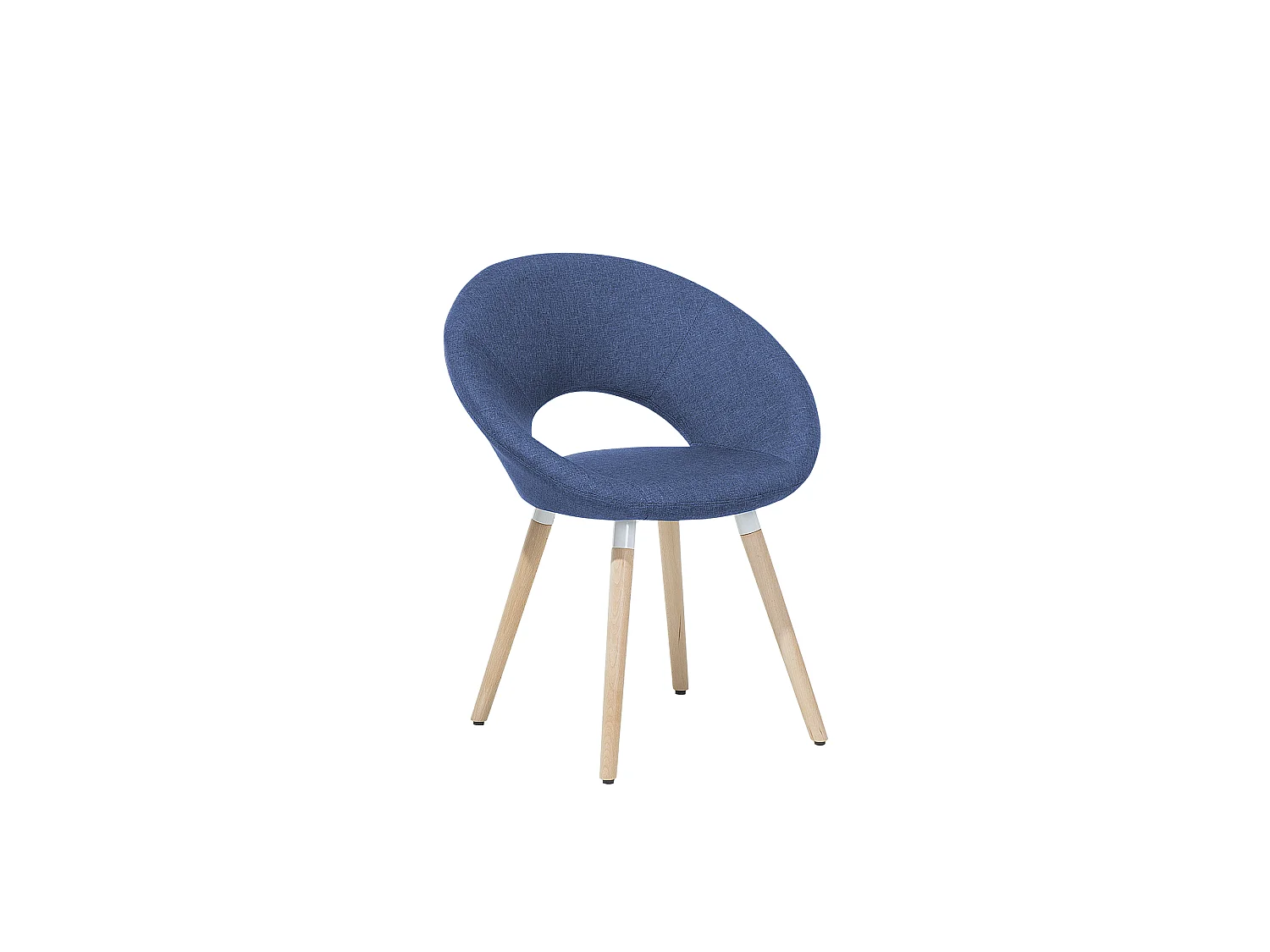 Lot de 2 chaises de salle à manger ROSLYN Bleu marine