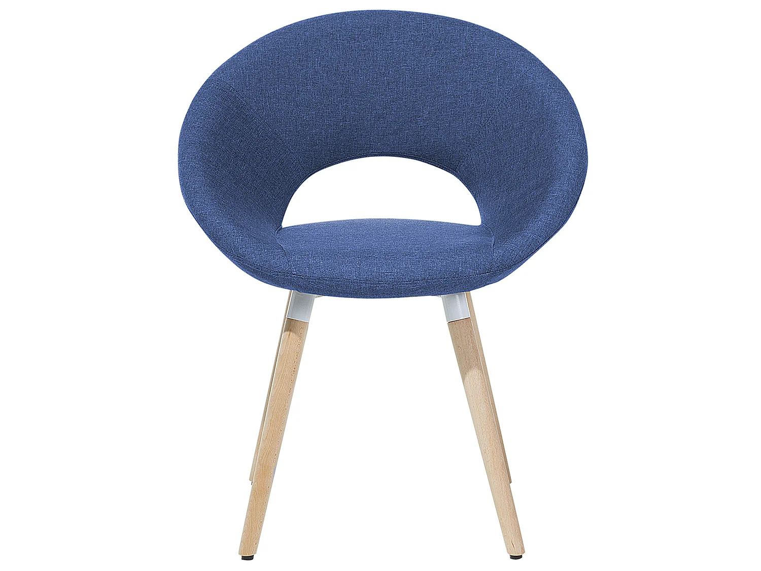 Lot de 2 chaises de salle à manger ROSLYN Bleu marine