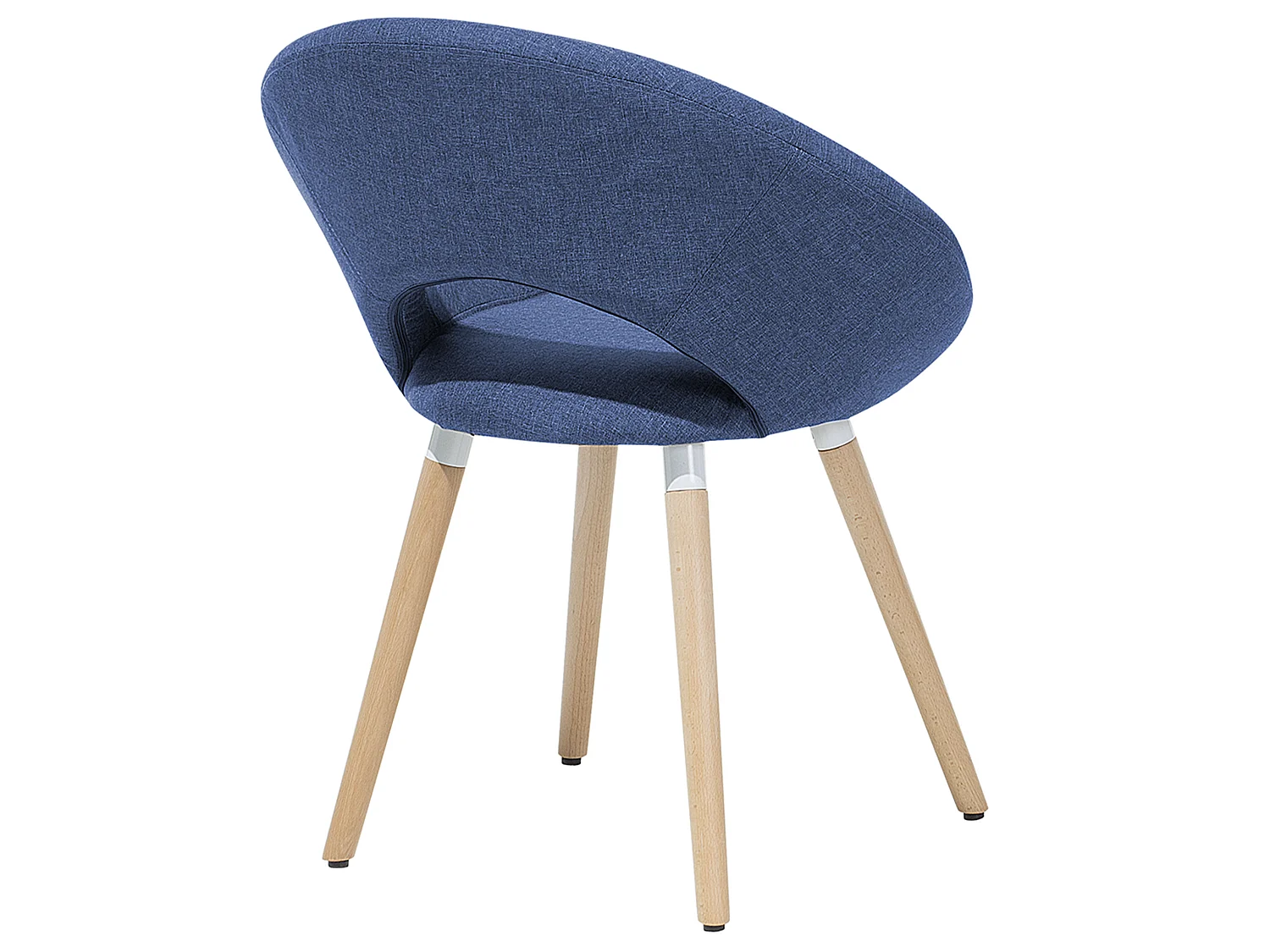Lot de 2 chaises de salle à manger ROSLYN Bleu marine