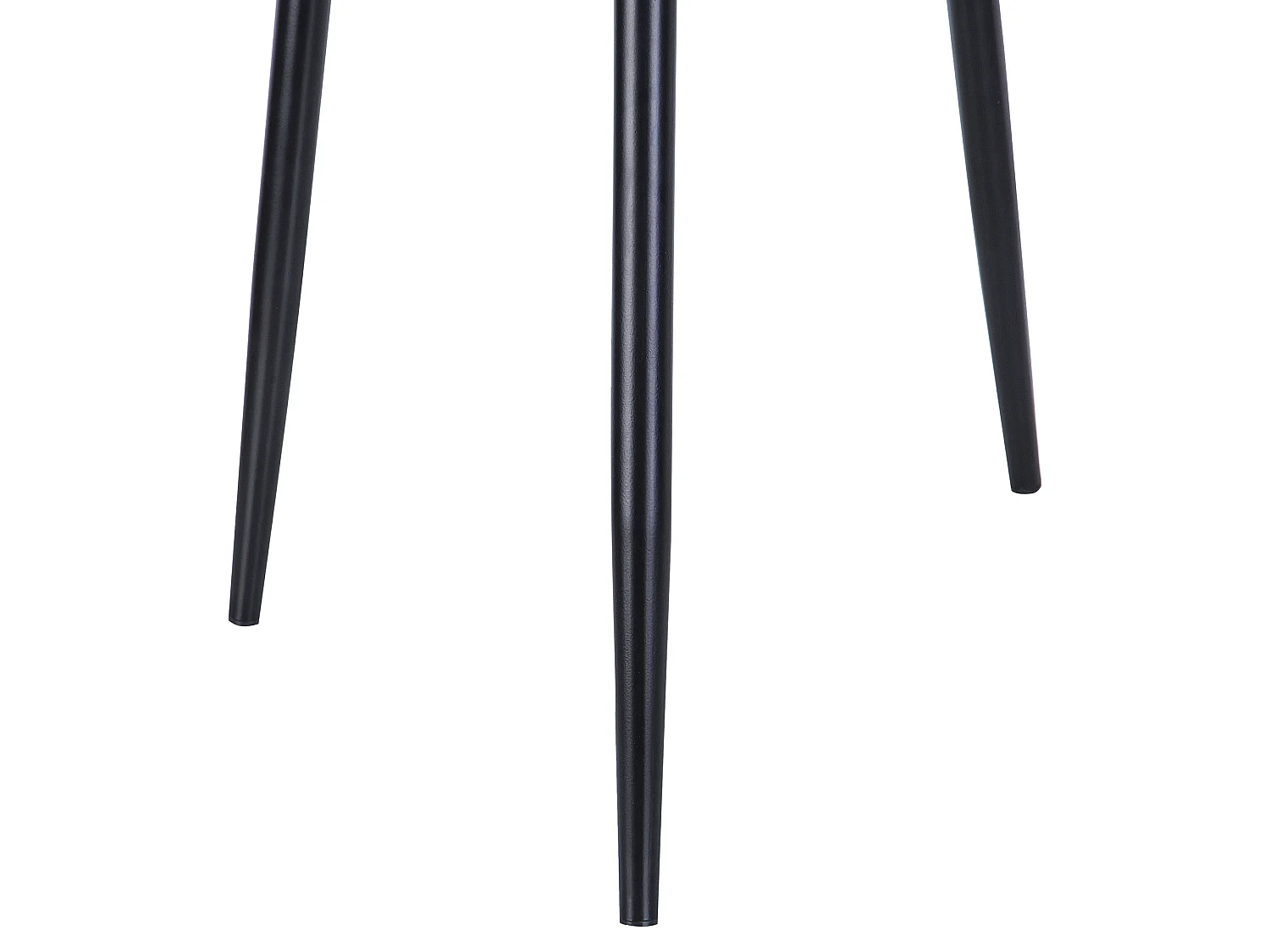 Set van 2 eetkamerstoelen MARIBEL Kunstleer Lichtgrijs