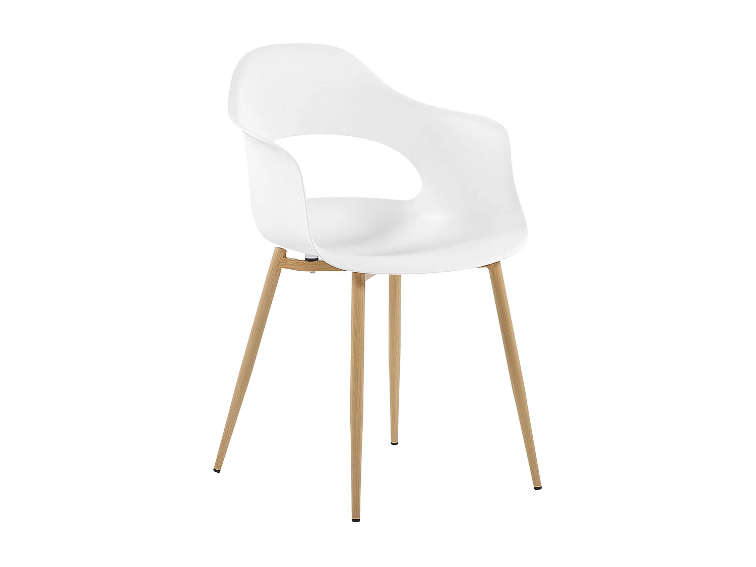 Conjunto de 2 sillas de comedor UTICA Blanco