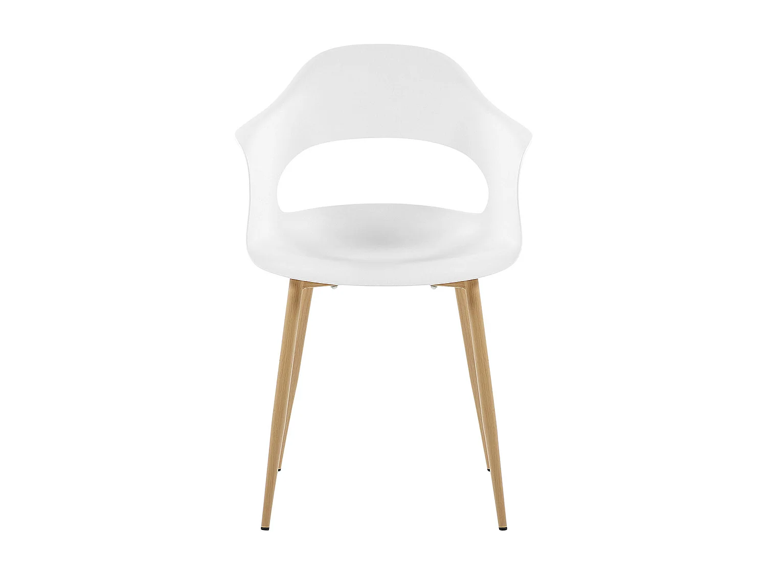 Conjunto de 2 sillas de comedor UTICA Blanco