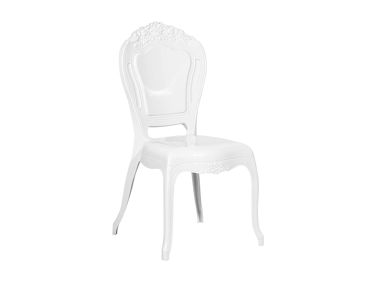 Conjunto de 2 cadeiras de jantar VERMONT Branco