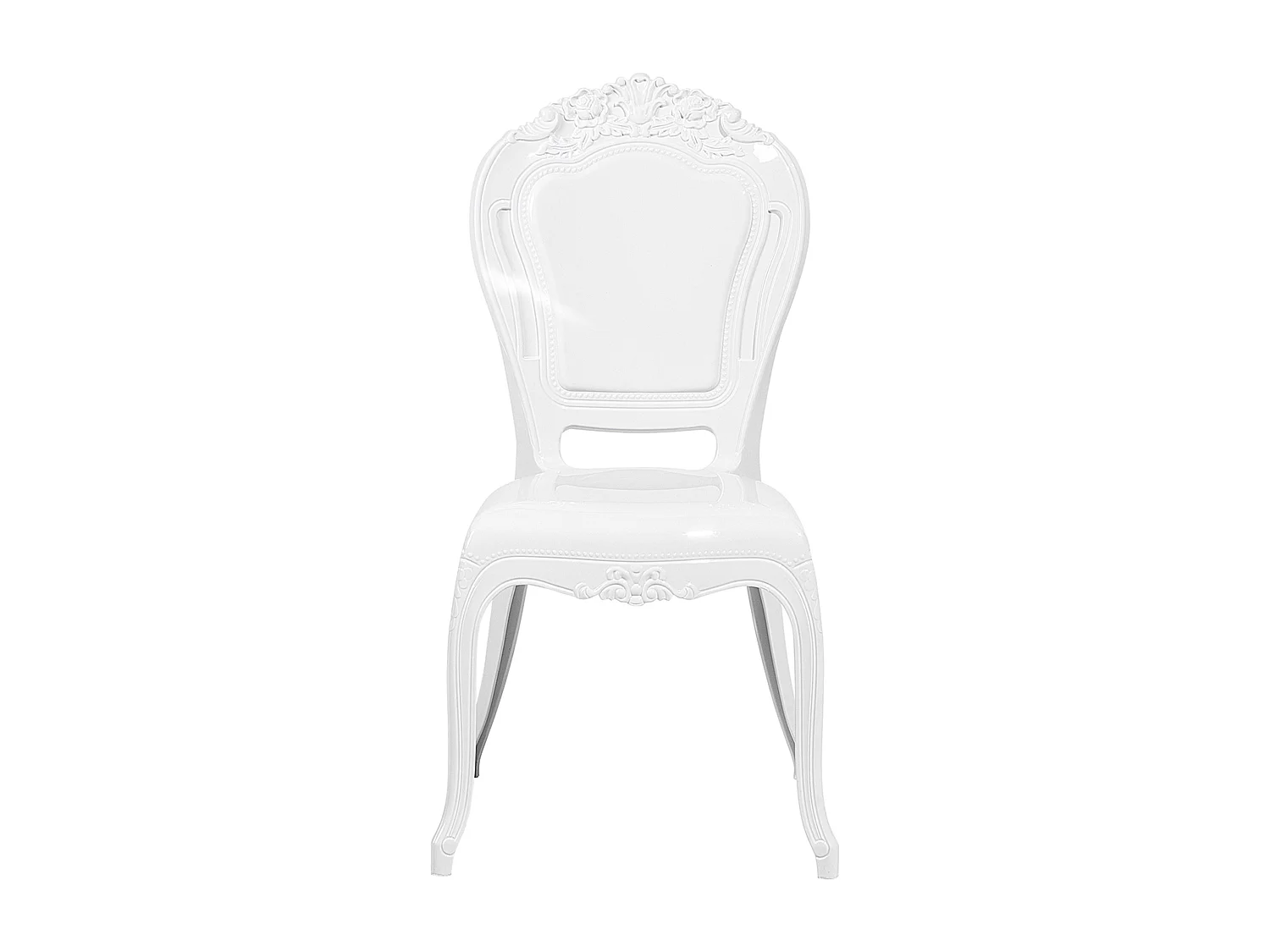 Lot de 2 chaises de salle à manger VERMONT Blanc