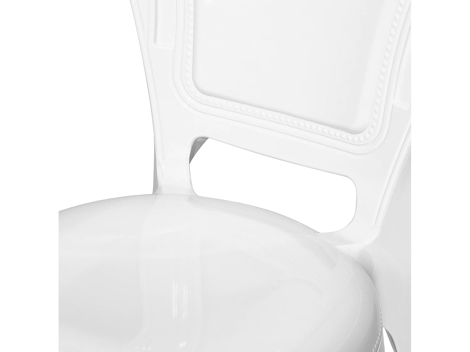 Set van 2 eetkamerstoelen VERMONT Wit