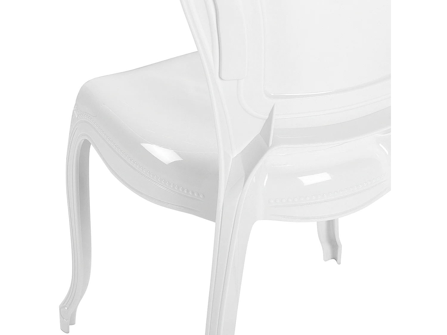 Set van 2 eetkamerstoelen VERMONT Wit