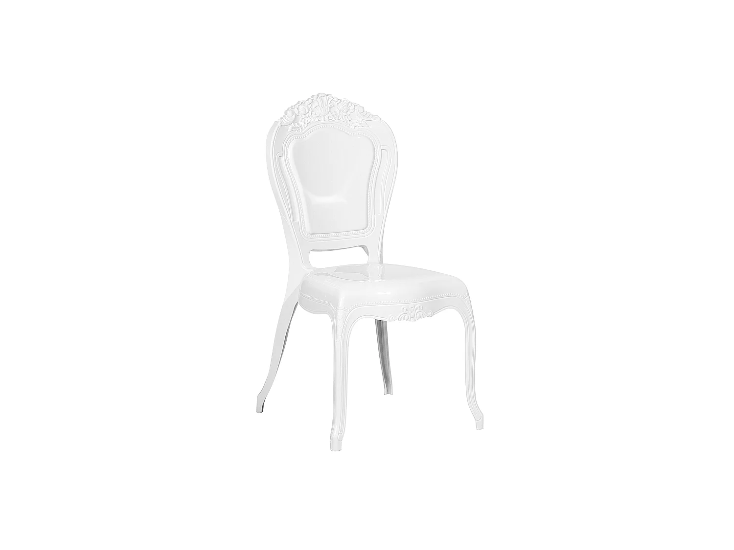 Set van 2 eetkamerstoelen VERMONT Wit