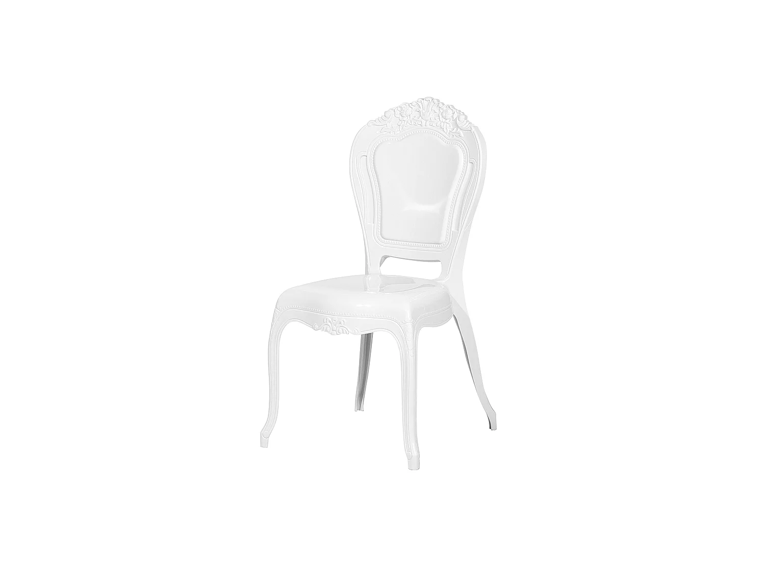 Set van 2 eetkamerstoelen VERMONT Wit