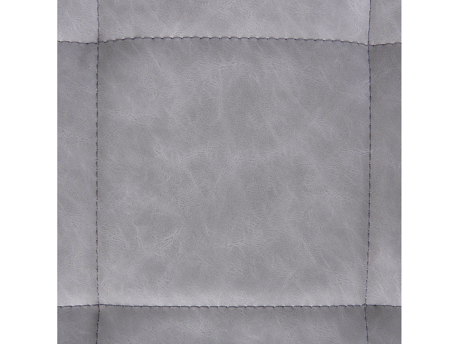 Set van 2 eetkamerstoelen MELROSE II Kunstleer Grijs