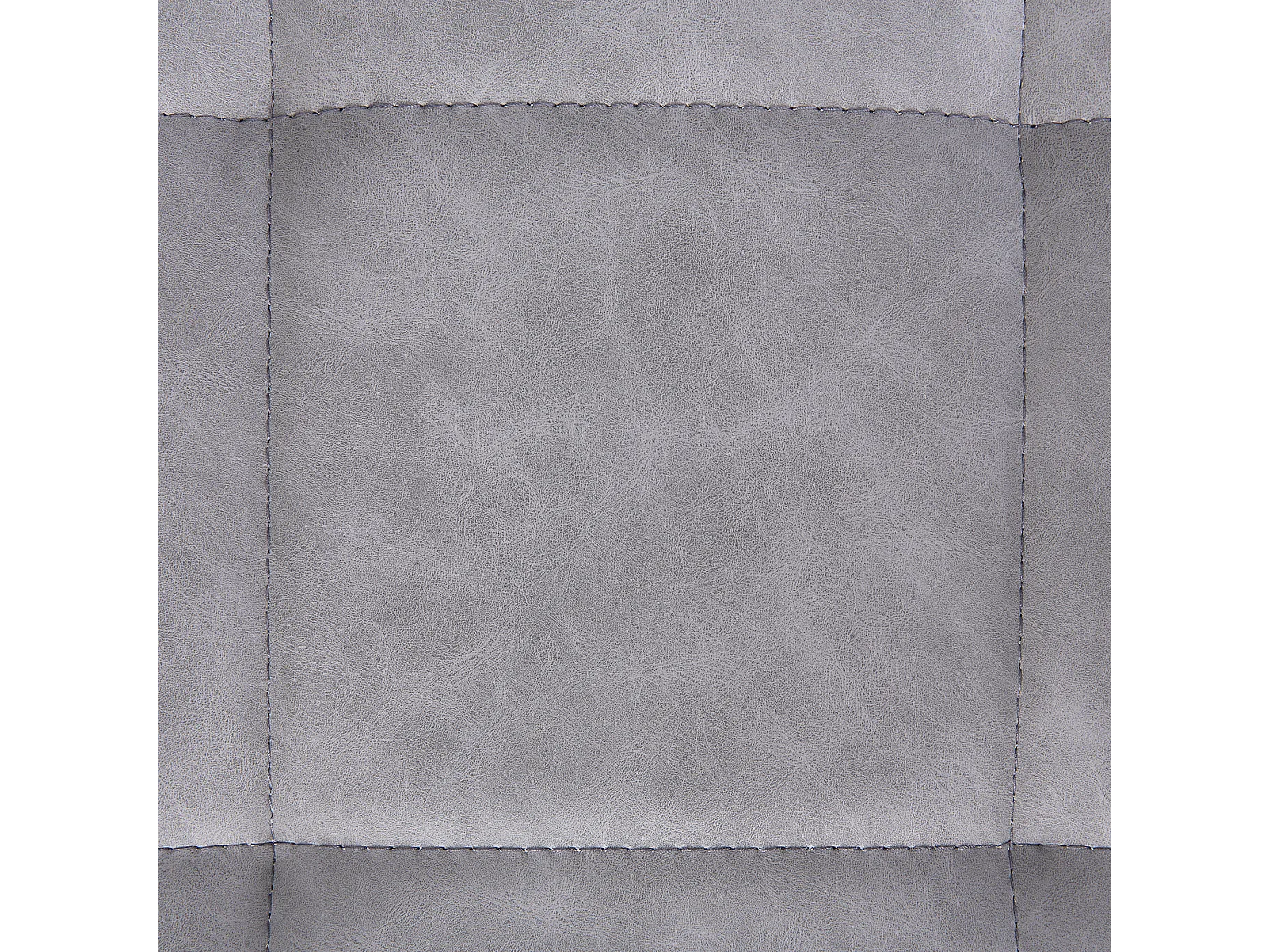 Set van 2 eetkamerstoelen MELROSE II Kunstleer Grijs