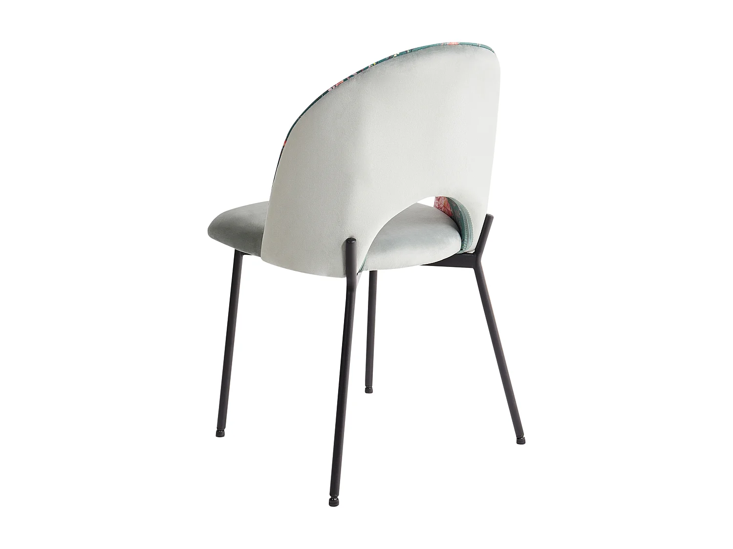 Conjunto de 2 cadeiras de jantar COVELO Veludo Verde menta