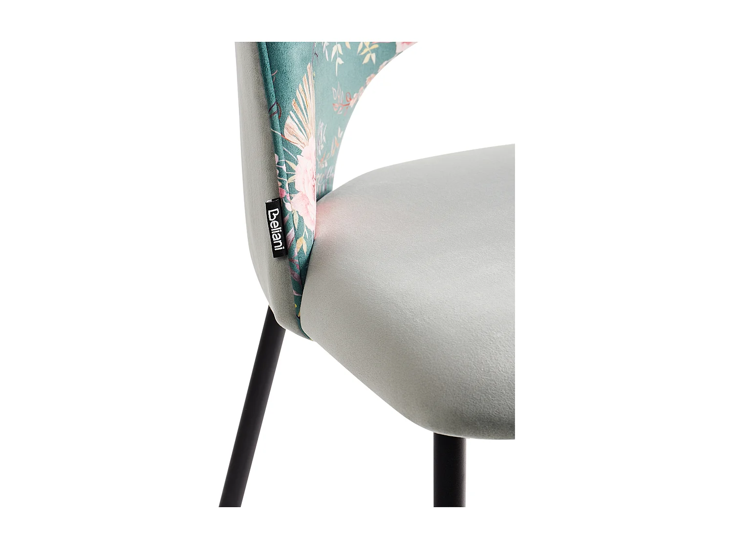 Lot de 2 chaises de salle à manger COVELO Velours Vert menthe