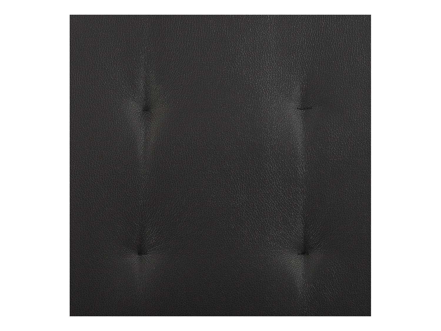 Set van 2 eetkamerstoelen ROVARD Kunstleer Zwart