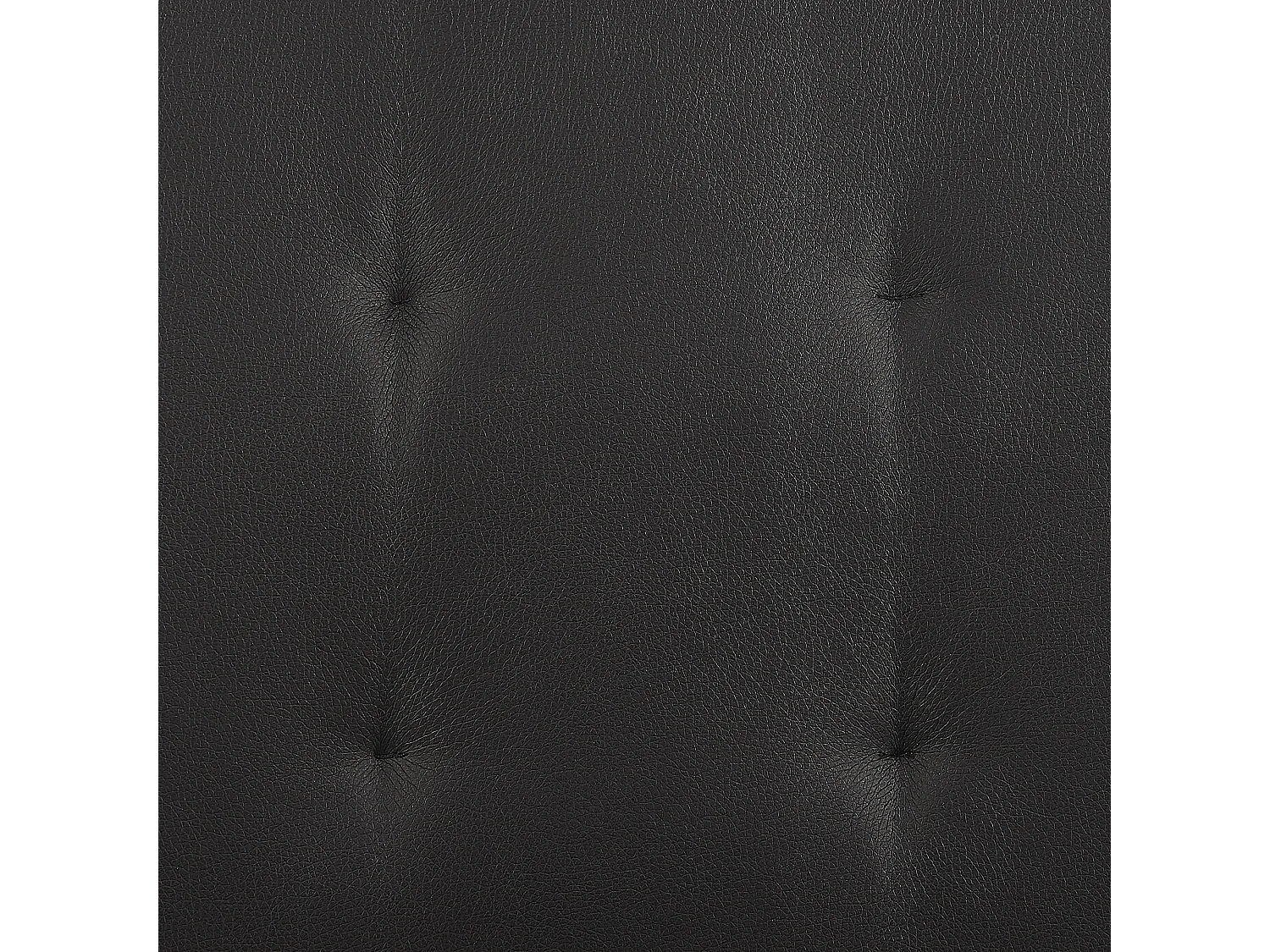 Set di 2 sedie da pranzo ROVARD Pelle sintetica Nero