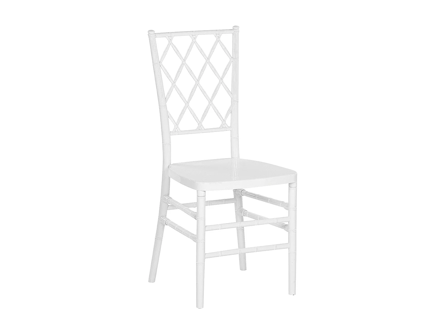 Set van 2 eetkamerstoelen CLARION Wit