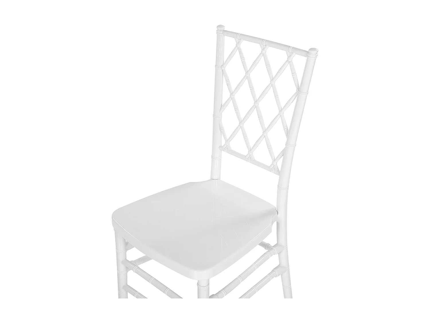 Set van 2 eetkamerstoelen CLARION Wit