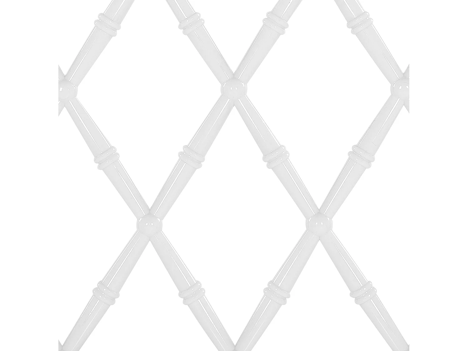 Lot de 2 chaises de salle à manger CLARION Blanc