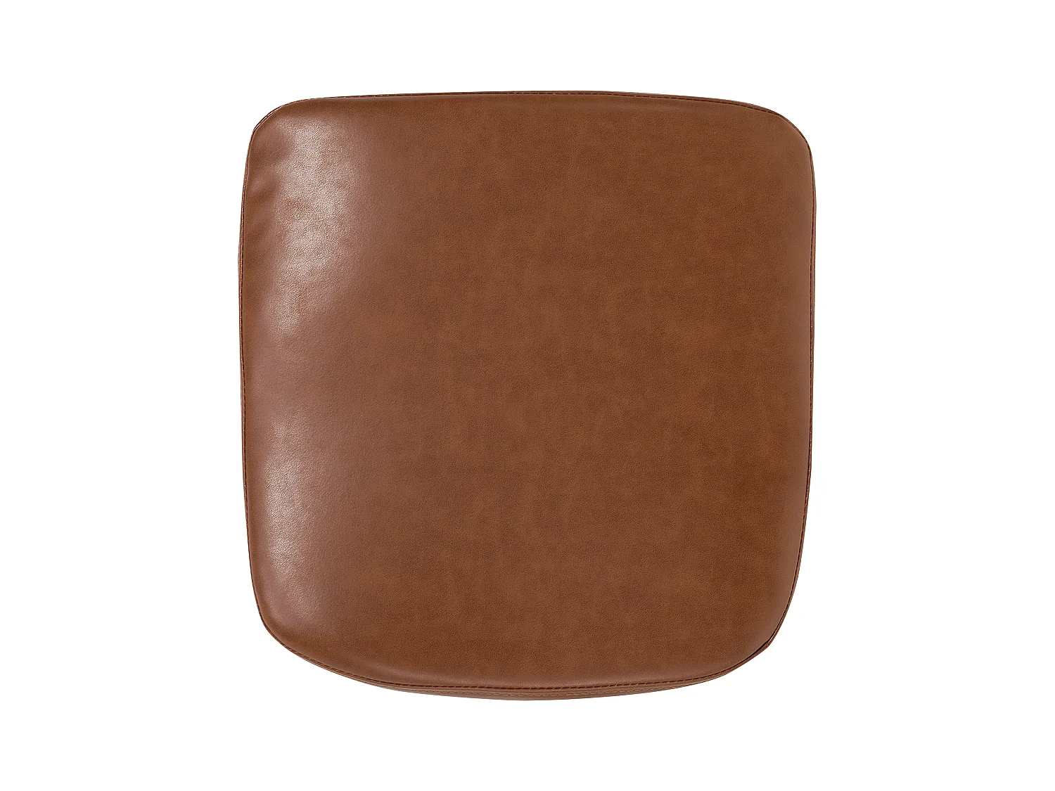 Chaise de salle à manger YORKVILLE Cuir PU Marron doré