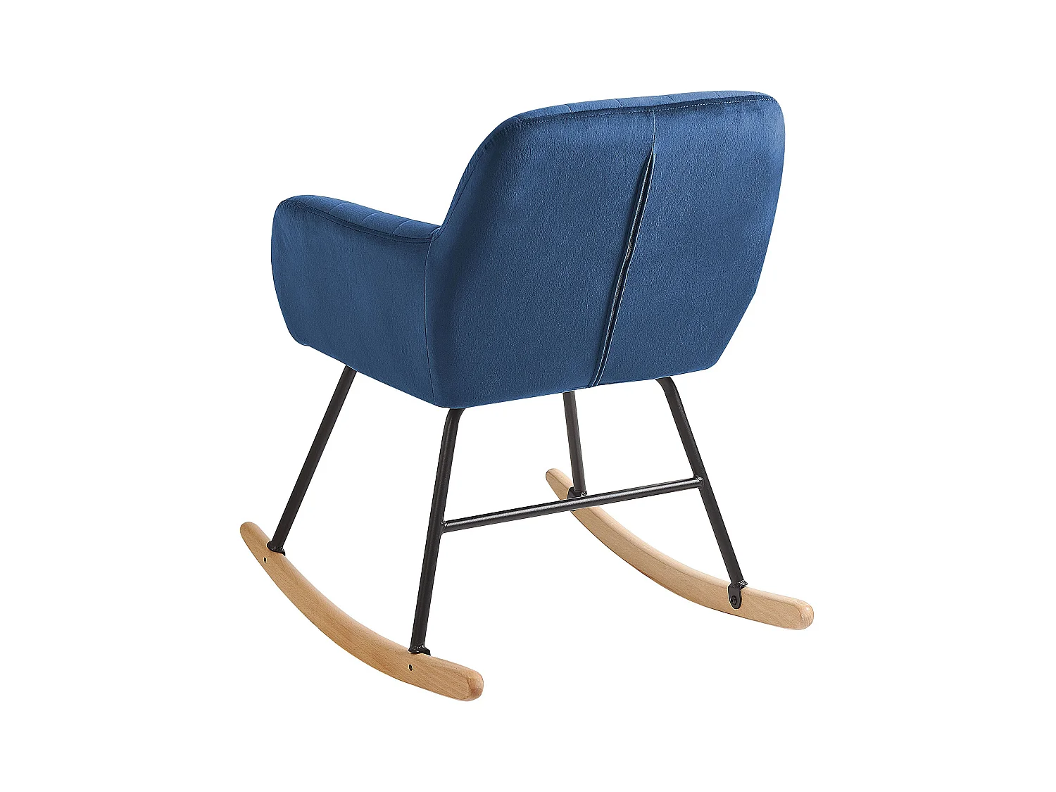 Schommelstoel LIARUM Fluweel Marineblauw